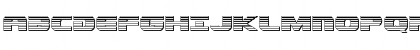 Download Dekaranger Platinum Regular Font Uppercase Preview