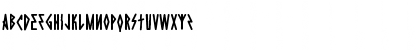 Download Die Hard Regular Font Uppercase Preview