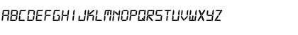 Download Digital-7 Mono Font Uppercase Preview