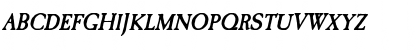 Download Caslon Antique Bold Italic Font Uppercase Preview