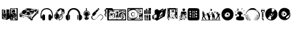Download DJ Icons Regular Font Uppercase Preview