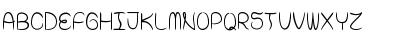 Download Dragonfly On My Nose Regular Font Uppercase Preview