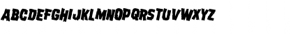 Download Dread Ringer Rotated 2 Regular Font Uppercase Preview