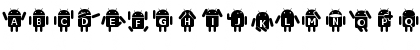 Download Droid Robot Japanese Regular Font Uppercase Preview