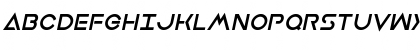 Download Earth Orbiter Extra-Bold Italic Bold Italic Font Uppercase Preview