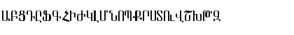 Download Armeast Armenian Font Uppercase Preview