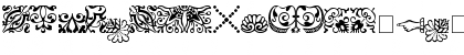 Download Caslon Ornaments SSi Ornaments Font Uppercase Preview