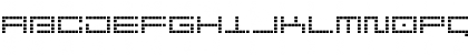 Download ERRO7 Regular Font Uppercase Preview