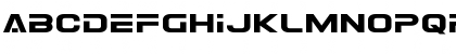 Download Eurofighter Expanded Expanded Font Uppercase Preview