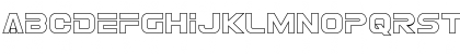 Download Eurofighter Outline Outline Font Uppercase Preview