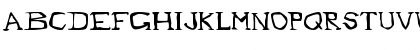 Download Evil Bunny Regular Font Uppercase Preview