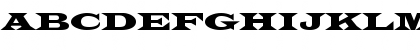 Download Evita Regular Font Uppercase Preview
