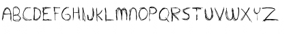 Download Extrafine Regular Font Uppercase Preview