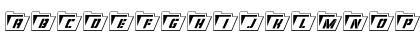 Download Eyes Only Outline Semi-Condensed Italic Outline Semi-Condensed Italic Font Uppercase Preview