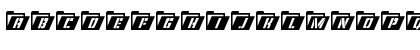 Download Eyes Only Semi-Condensed Italic Semi-Condensed Italic Font Uppercase Preview