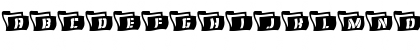 Download Eyes Only Wavy 2 Regular Font Uppercase Preview