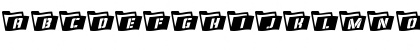 Download Eyes Only Wavy 3 Regular Font Uppercase Preview