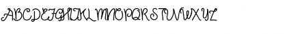 Download Ashalina Regular Font Uppercase Preview
