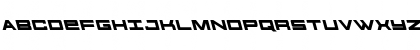 Download Future Forces Leftalic Italic Font Uppercase Preview