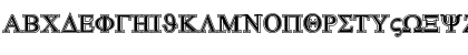 Download GreekHouseSymbolized Regular Font Uppercase Preview