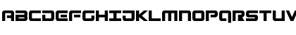 Download Gunship Condensed Condensed Font Uppercase Preview