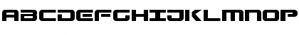 Download Gunship Regular Font Uppercase Preview