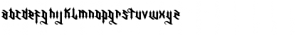 Download H74 Warlock Regular Font Uppercase Preview