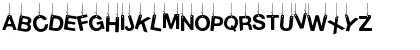 Download Hanging Letters Regular Font Uppercase Preview