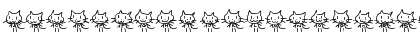Download Cat type Font Uppercase Preview
