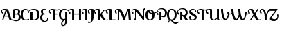 Download JackieSwash Regular Font Uppercase Preview