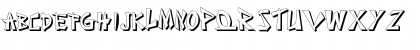 Download JaponesaShadow Regular Font Uppercase Preview