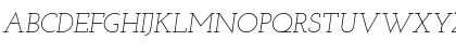 Download Josefin Slab Light Italic Font Uppercase Preview