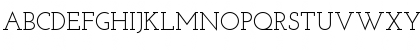 Download Josefin Slab Regular Font Uppercase Preview