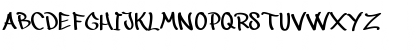 Download Juanalzada Regular Font Uppercase Preview