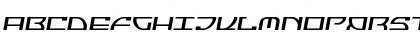 Download Jumptroops Semi-Italic Semi-Italic Font Uppercase Preview