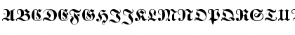 Download Kabinett Fraktur Bold Font Uppercase Preview