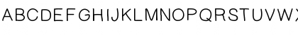 Download KaoriGel Medium Font Uppercase Preview