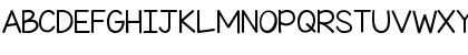 Download KG Miss Kindergarten Regular Font Uppercase Preview