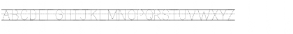 Download KG Primary Dots Lined NOSPACE Regular Font Uppercase Preview