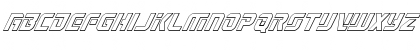 Download Legio Sabina Outline Italic Outline Italic Font Uppercase Preview