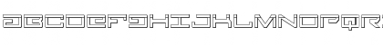 Download Legion Bullet Regular Font Uppercase Preview