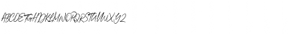 Download Augustinne demo Regular Font Uppercase Preview
