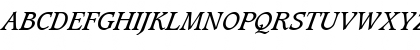 Download Caxton LT Book Italic Font Uppercase Preview