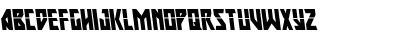 Download Major Force Laser Leftalic Italic Font Uppercase Preview