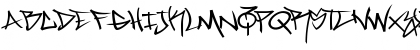 Download Marc Digital Graffiti Regular Font Uppercase Preview