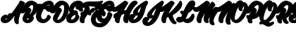 Download Master of Comics Back Personal Regular Font Uppercase Preview