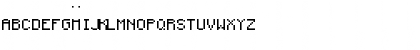 Download Minecraft PL Font Regular Font Uppercase Preview