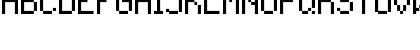 Download Minecraftia Regular Font Uppercase Preview