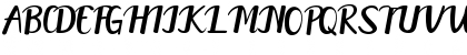 Download Austhin Regular Font Uppercase Preview
