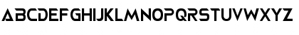 Download NEOTERIQUE Regular Font Uppercase Preview